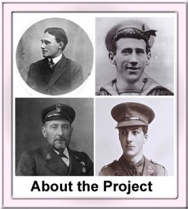 Four images of Dawlish WW1 servicemen